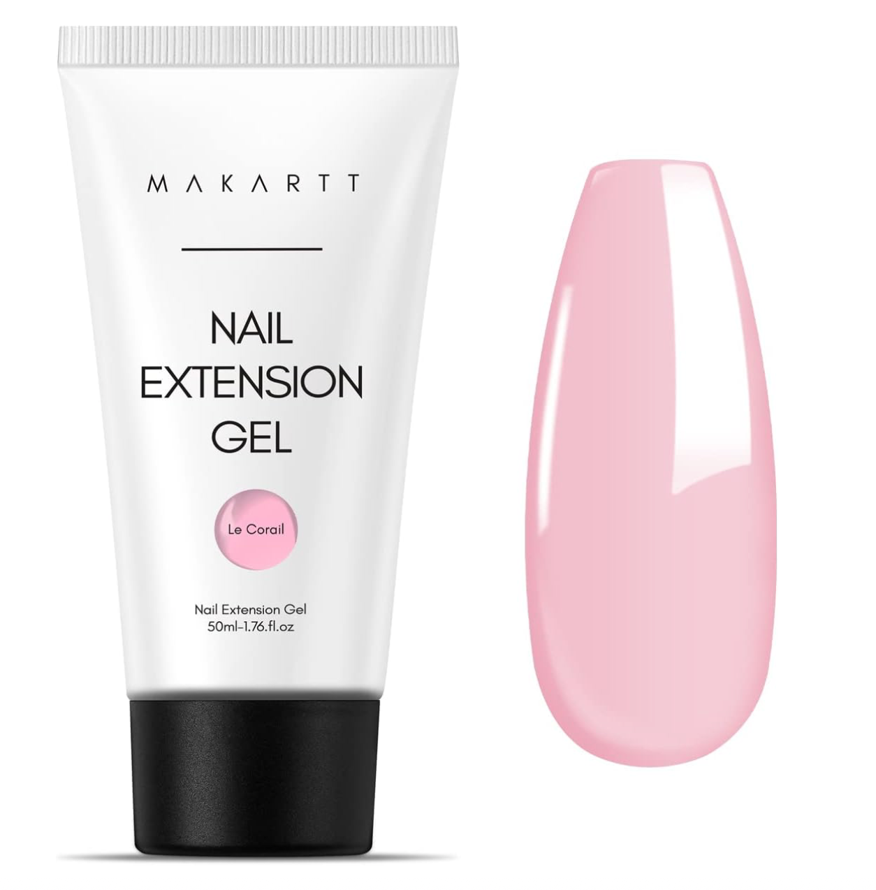 Nail Extension Poly Gel - Natural Pink - Le Corail